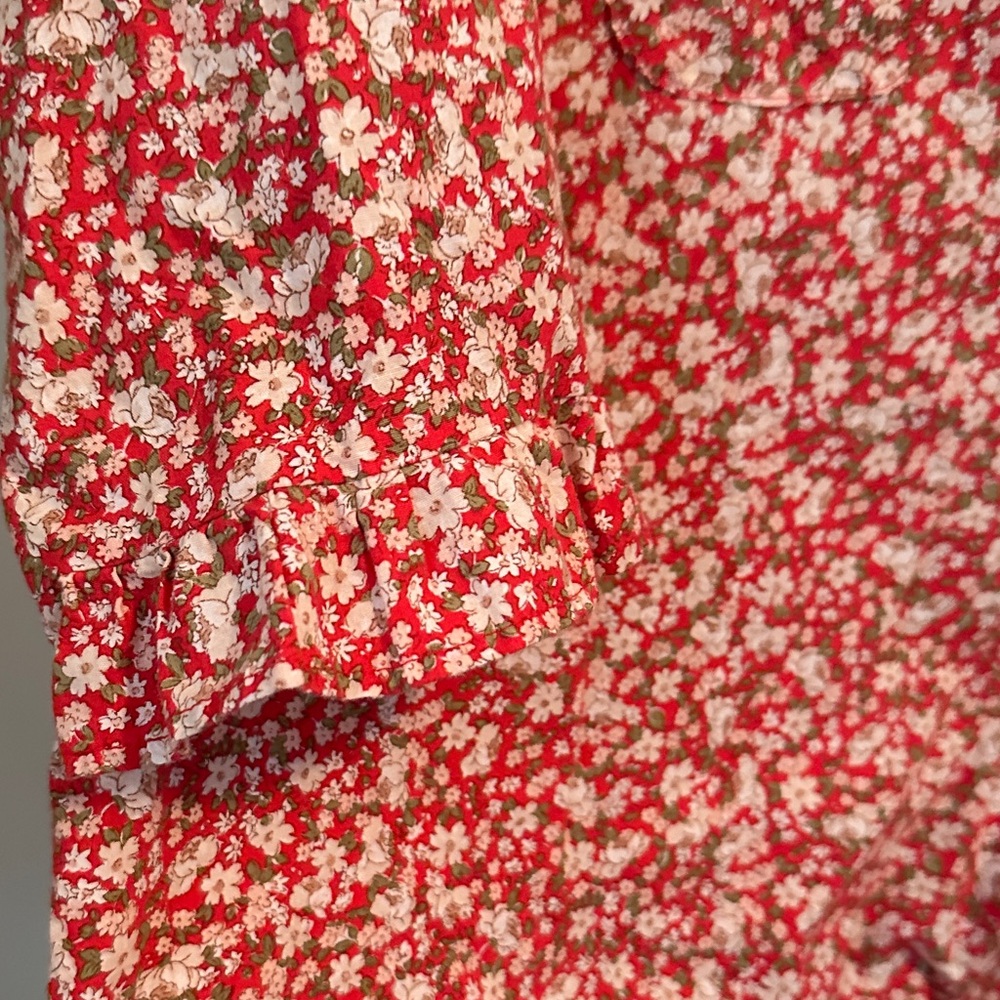 Floral Womens Pajamas Set - Picture 4 of 12